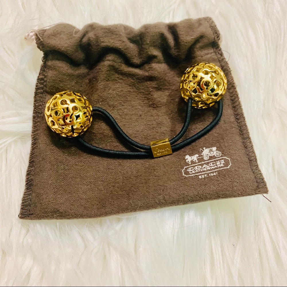 Coach Monogram Limited Edition Ponytail Holder